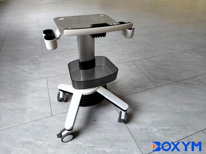 Is the operation of ultrasound trolley cart easy and fast